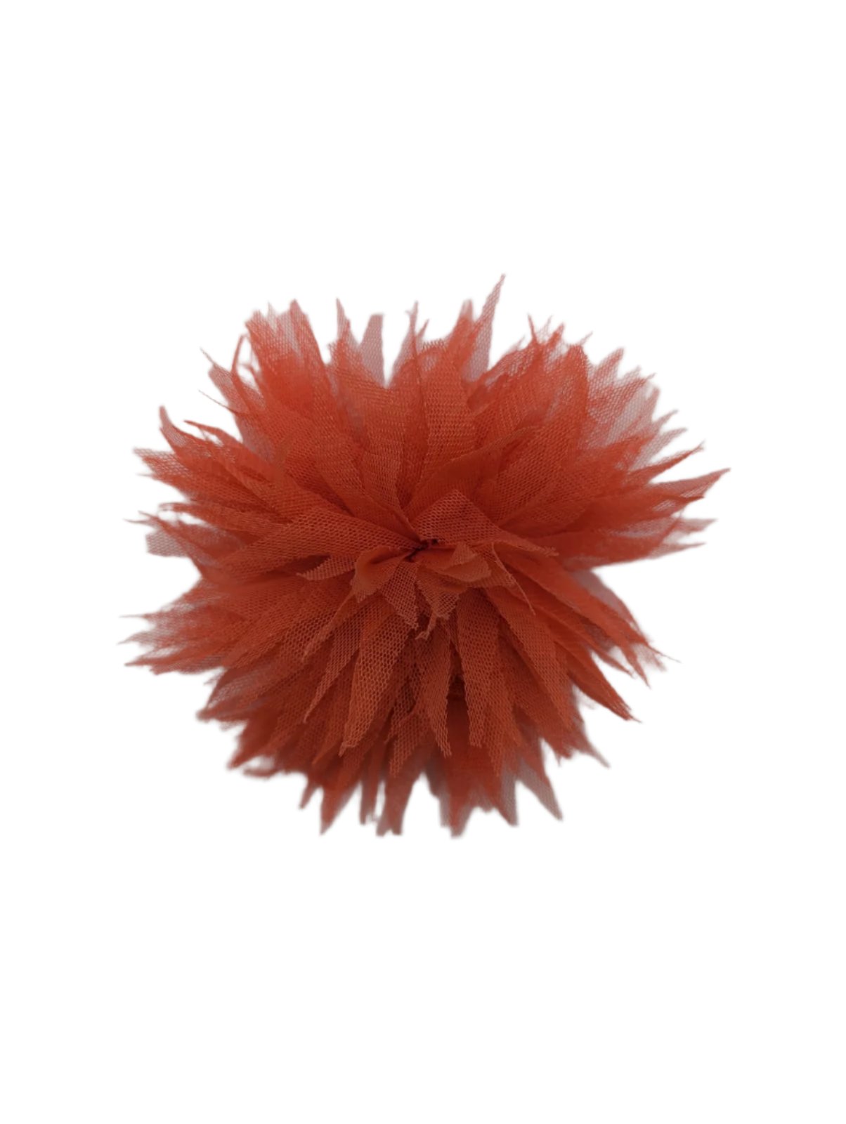 Broochella Monello Urchin brooch pin handmade luxury designer orange