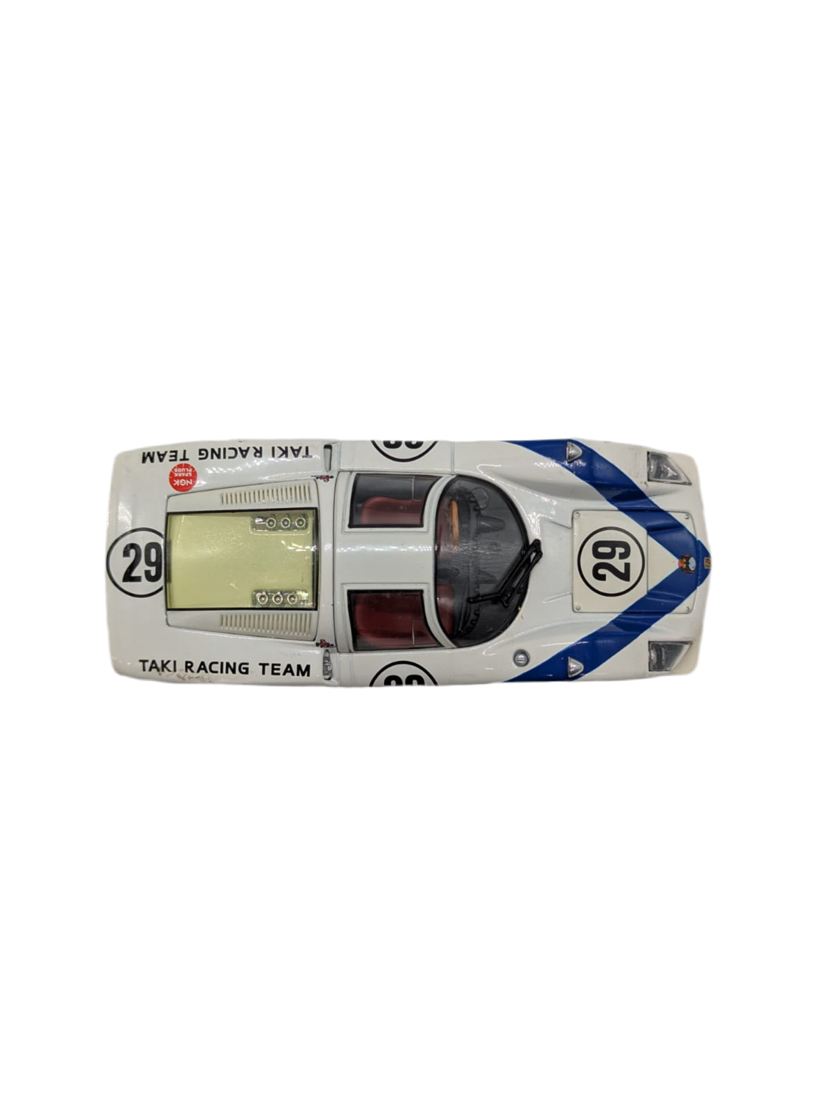 Broochella Bianco Takumi No.29 Formula One racing car brooch pin white men’s designer