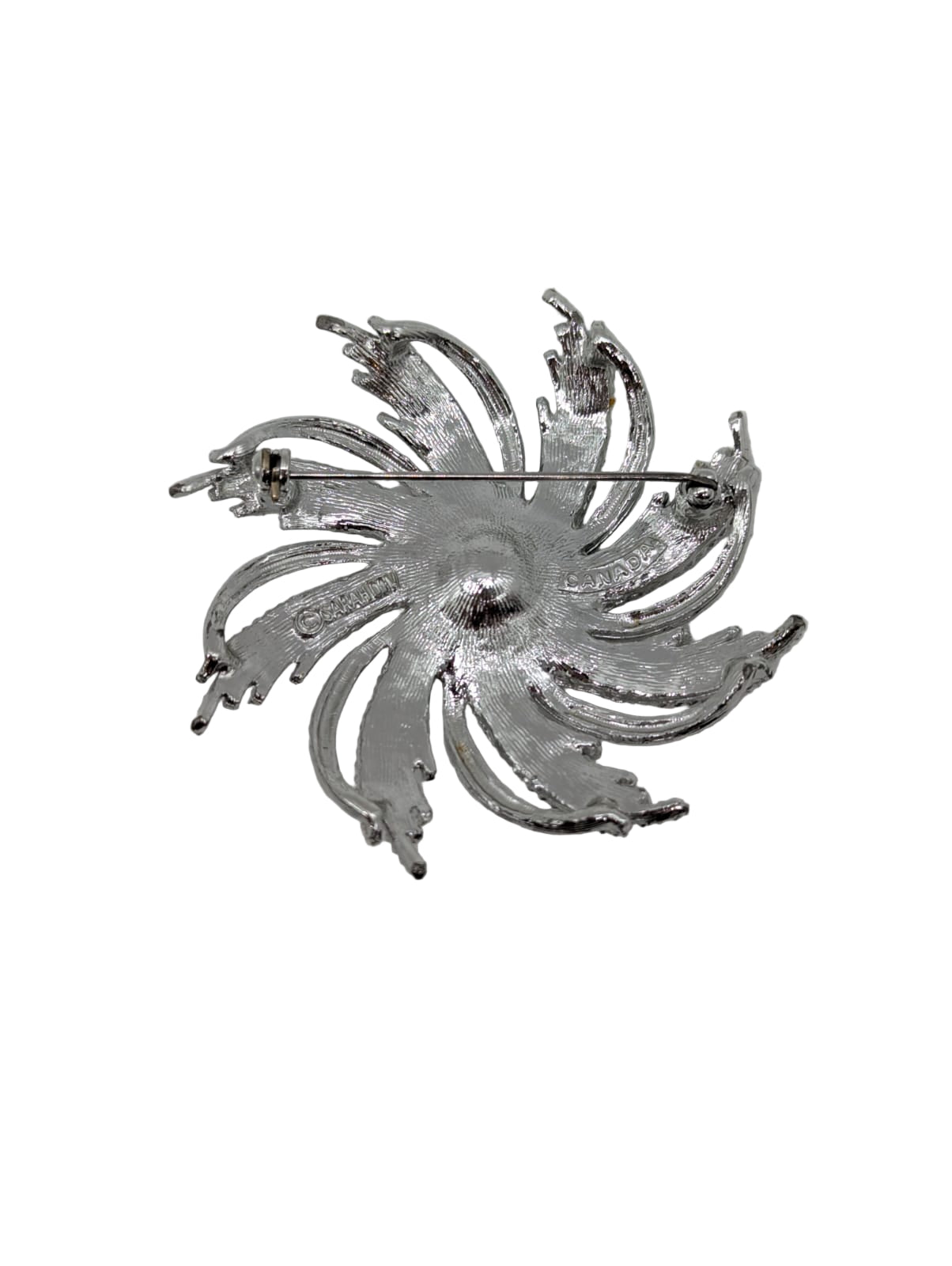 Broochella Sarah Coventry vintage silver brooch men's women's luxury designer