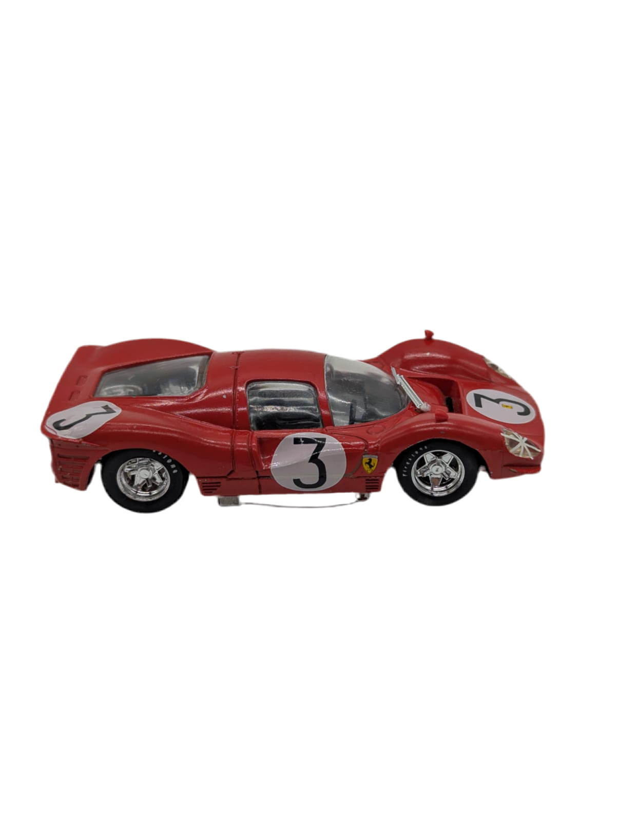 Rosso Le Mans No.3 – Formula One Car Racing Brooch (Men’s Collection)
