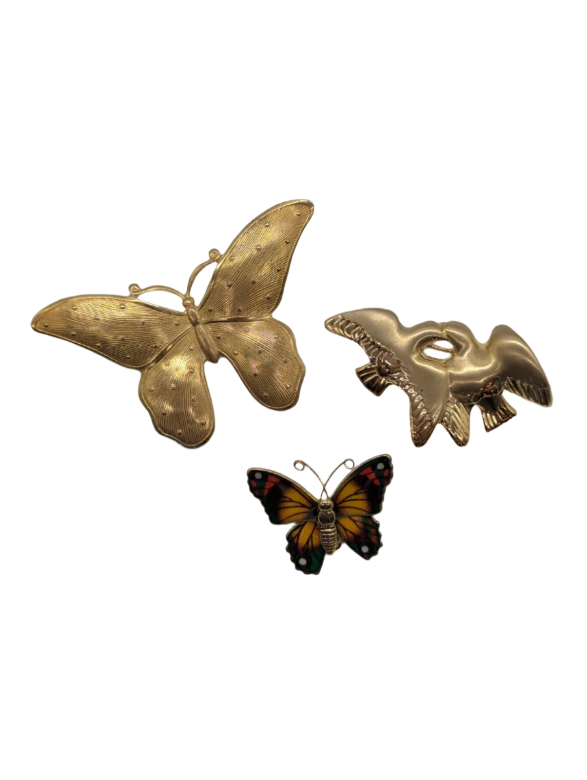The Wings of Change Brooch Set