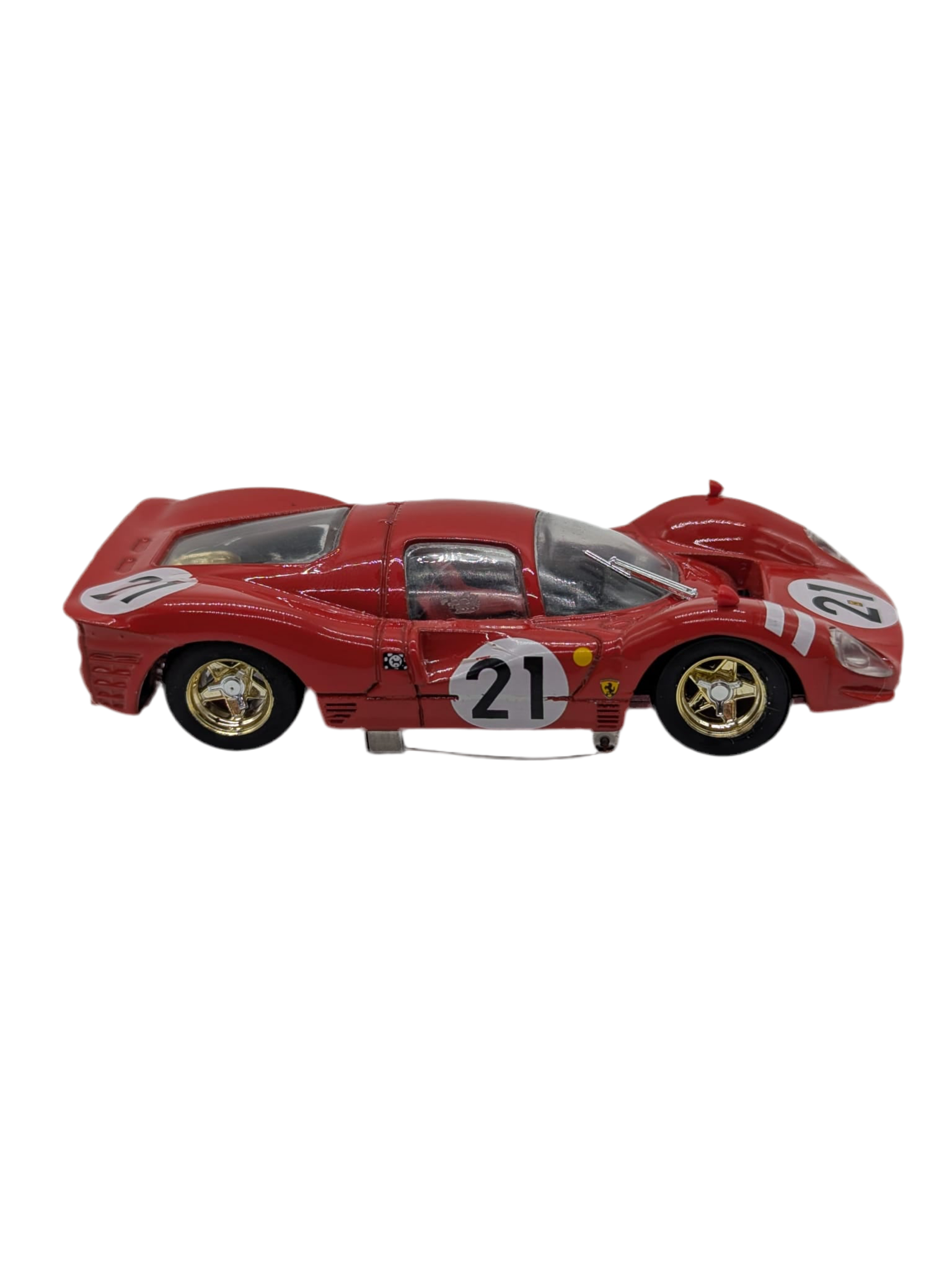 Rosso Fiorentino No.21 – Endurance Racing Car Brooch (Men’s Collection)