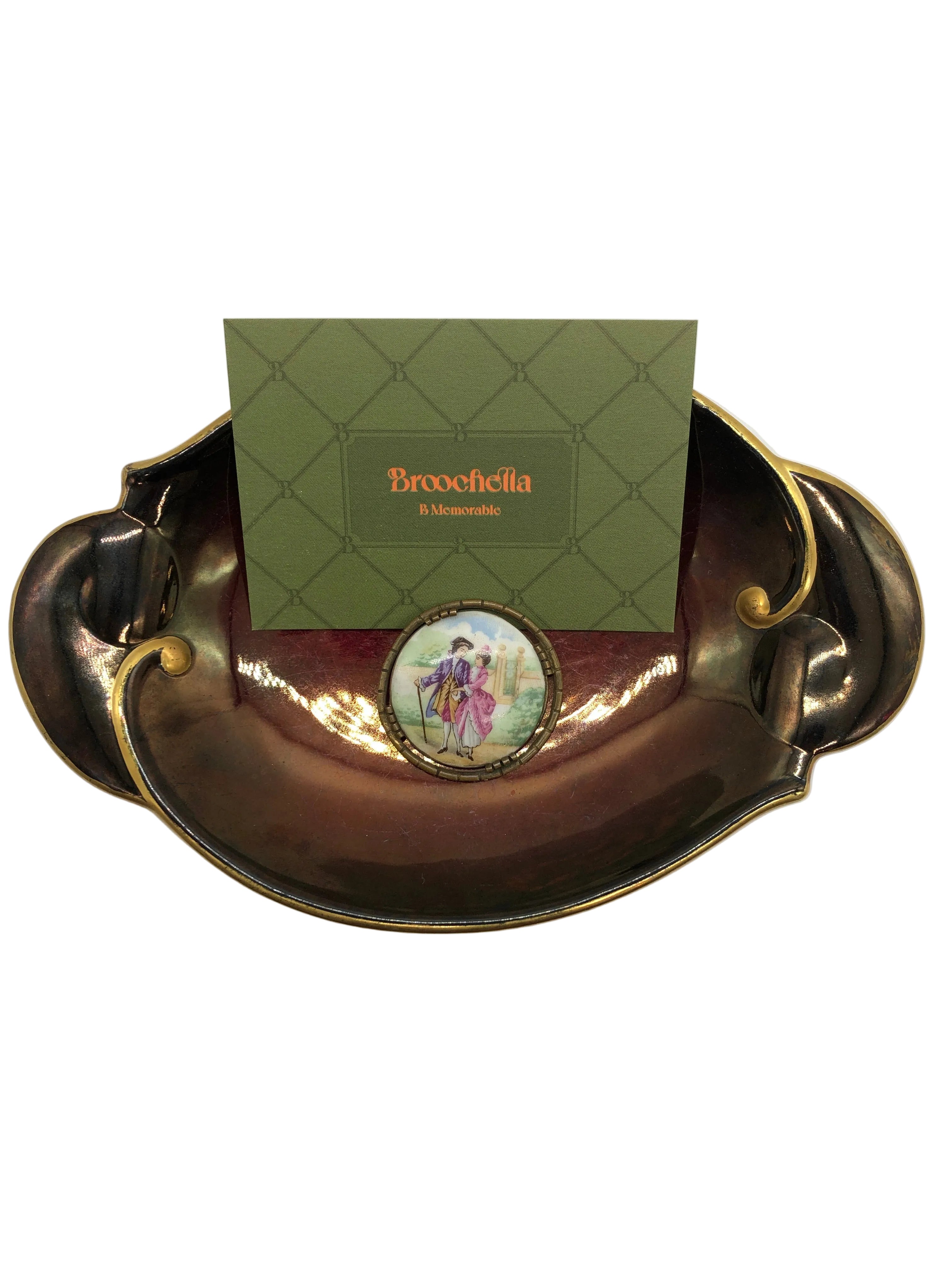 Rendez-Vous au Jardin Vintage  Brooch