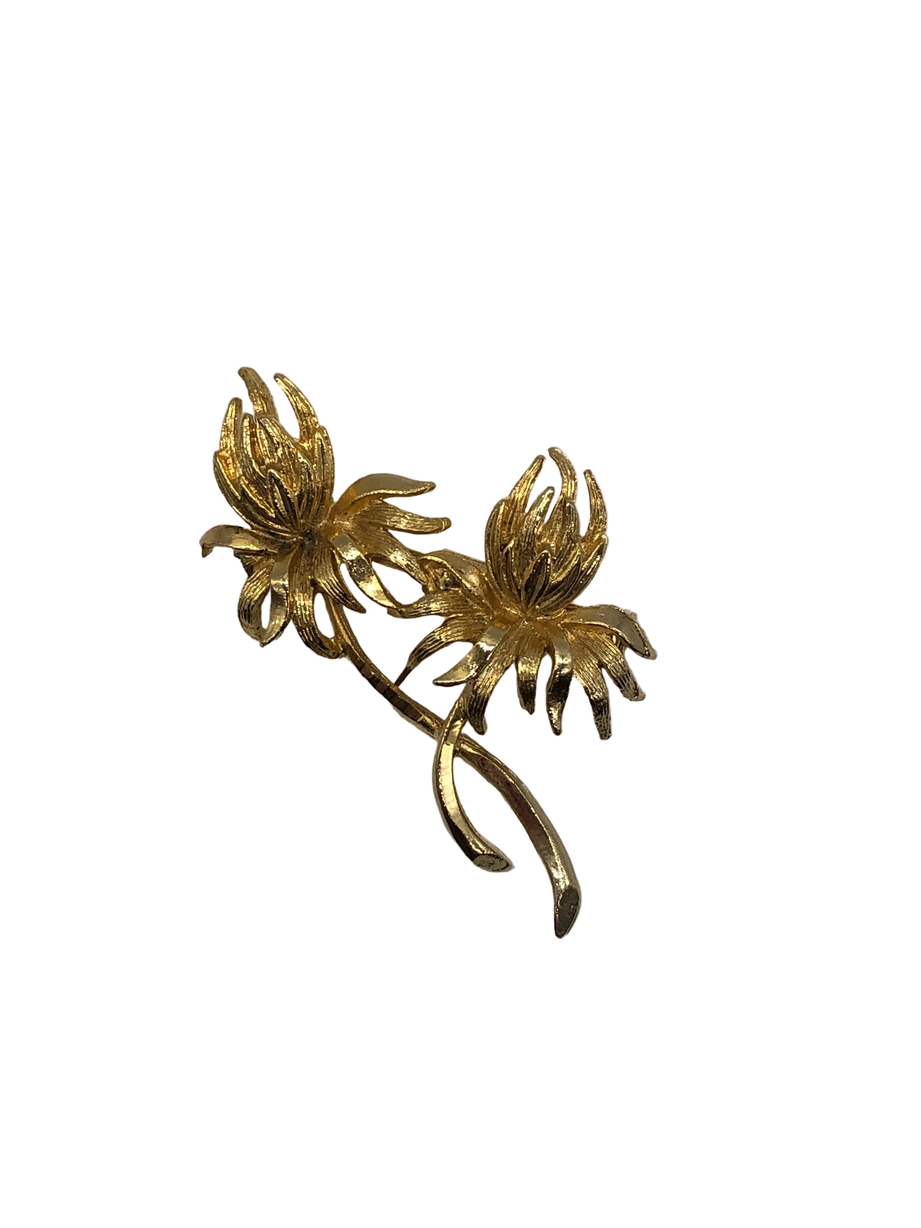 Fleurs du Soleil Vintage Brooch