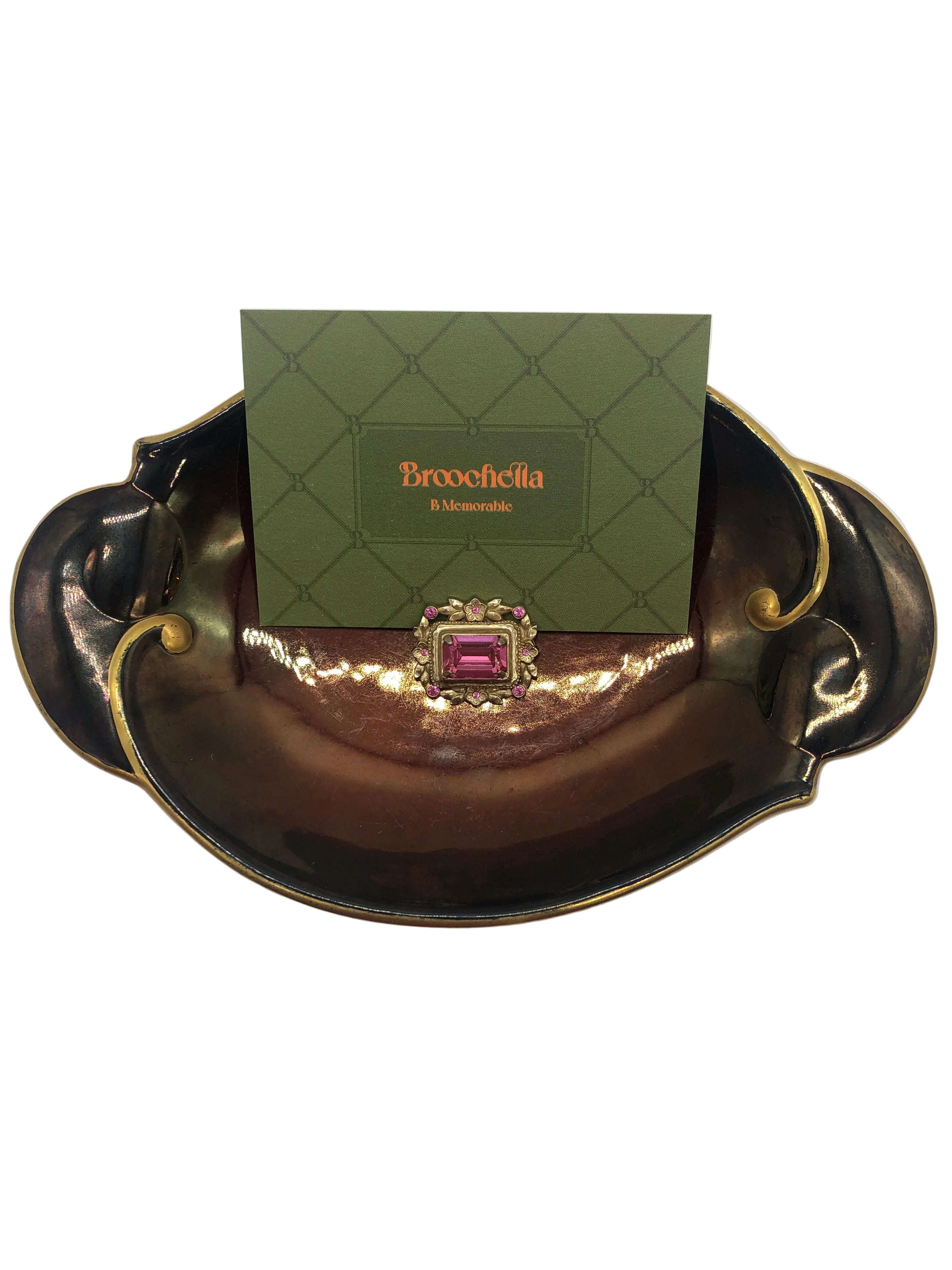 Coro Rosette Éclat Vintage Brooch