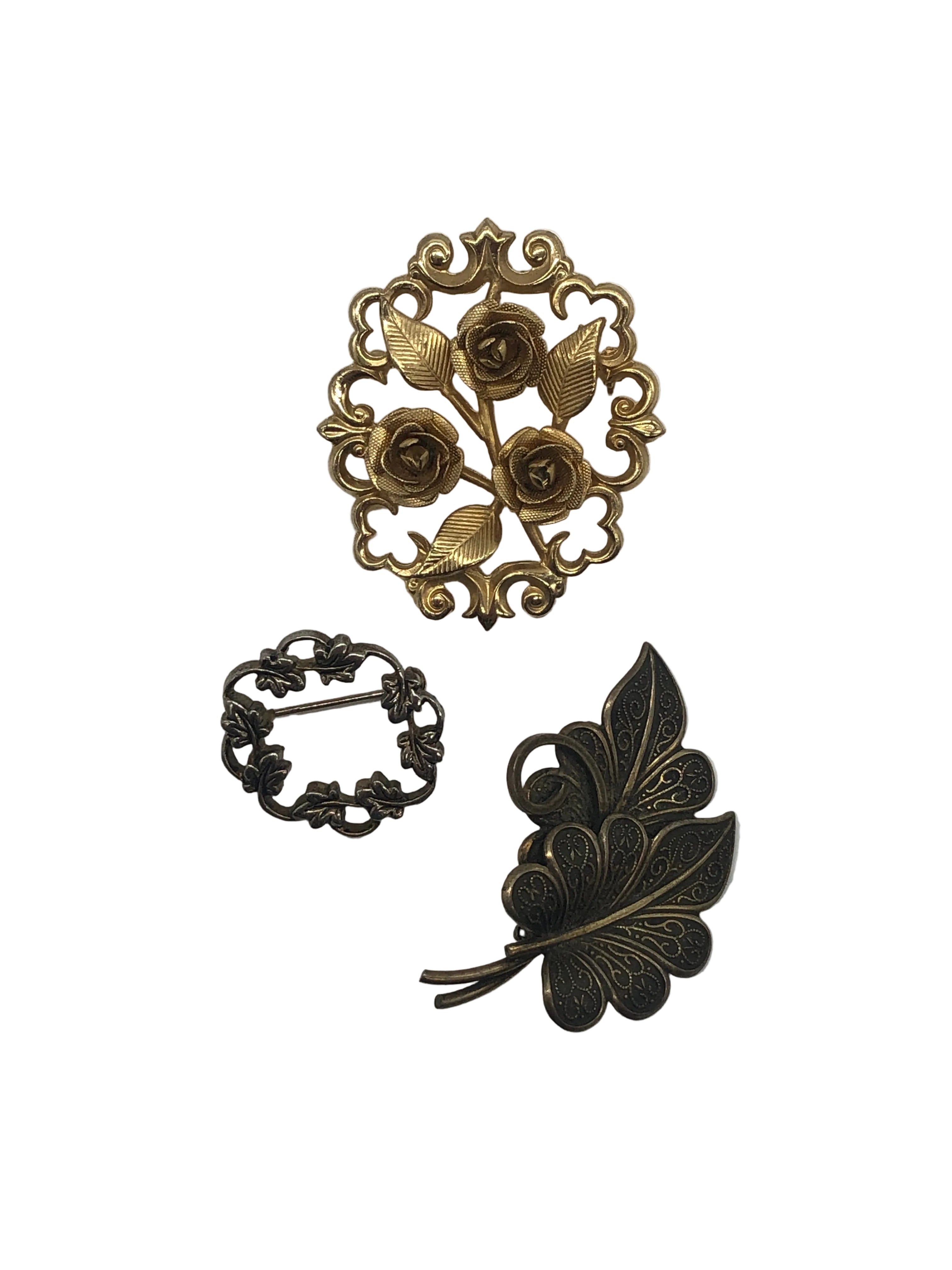Rare Broche Ancienne Française – Bijou Vintage, époque Indéterminée