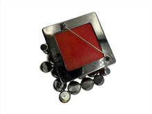 Load image into Gallery viewer, Armani vintage crystal brooch pin
