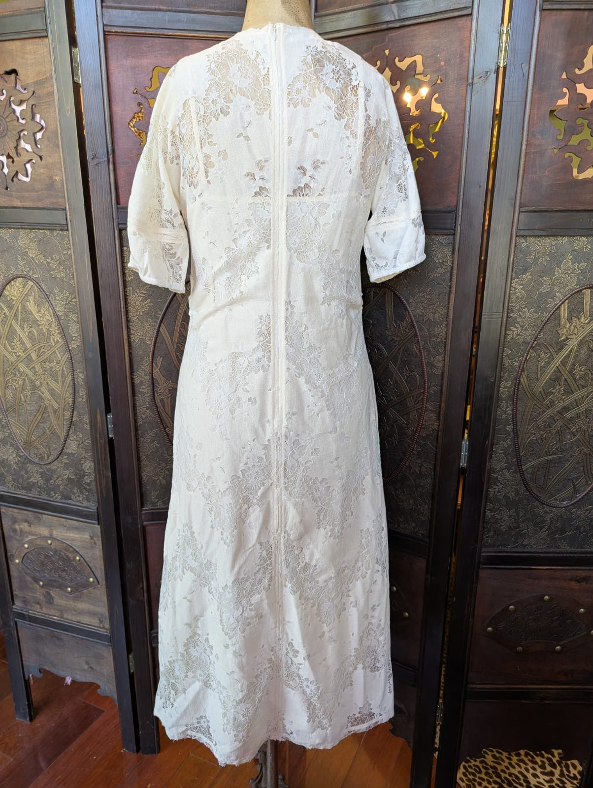 DAY by Birger et Mikkelsen Ivory Lace Dress – Size 36 women's luxury designer 