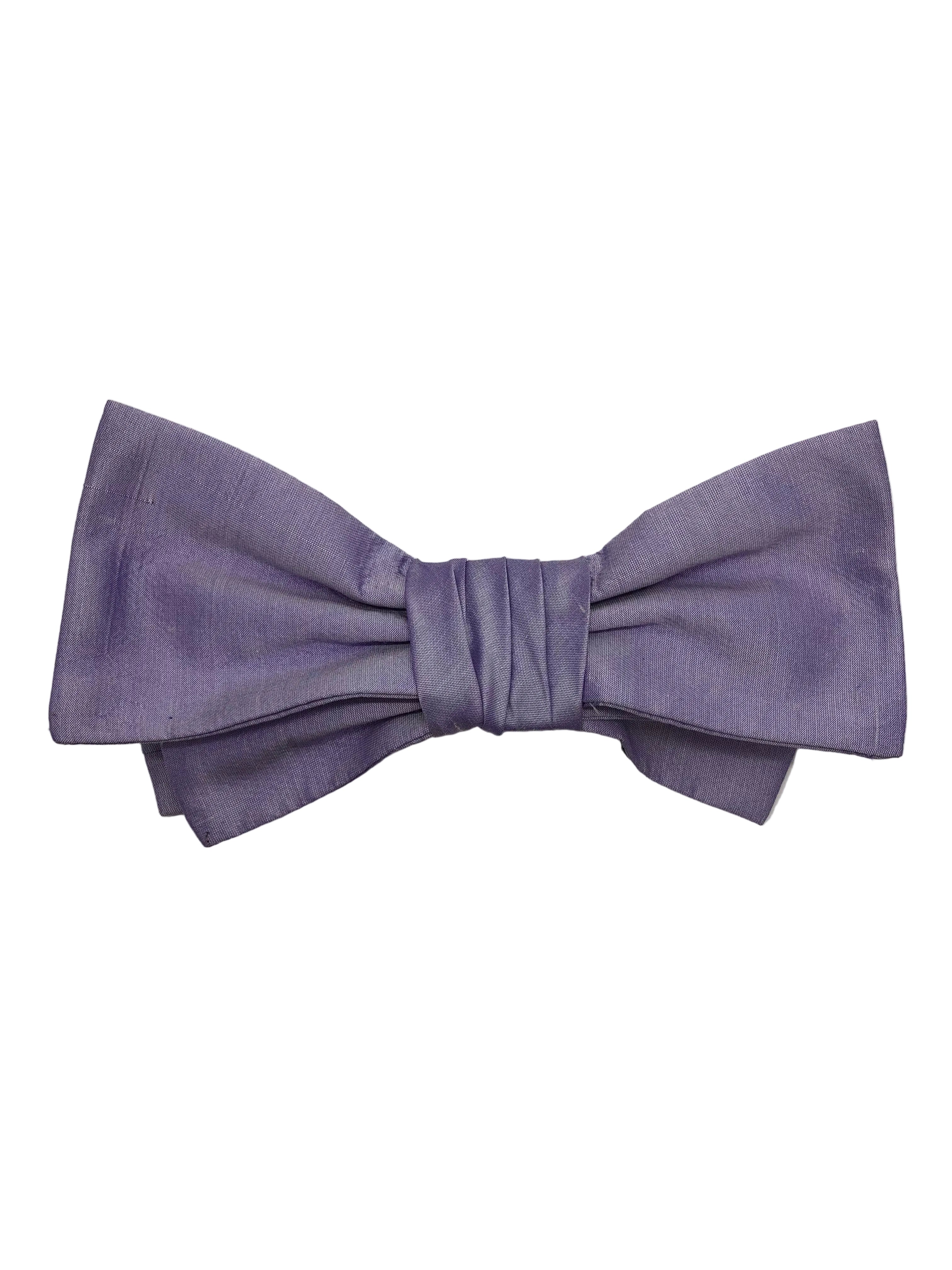 Broochella Marie Antionette silk bow brooch pin handmade luxury designer men's women's purple