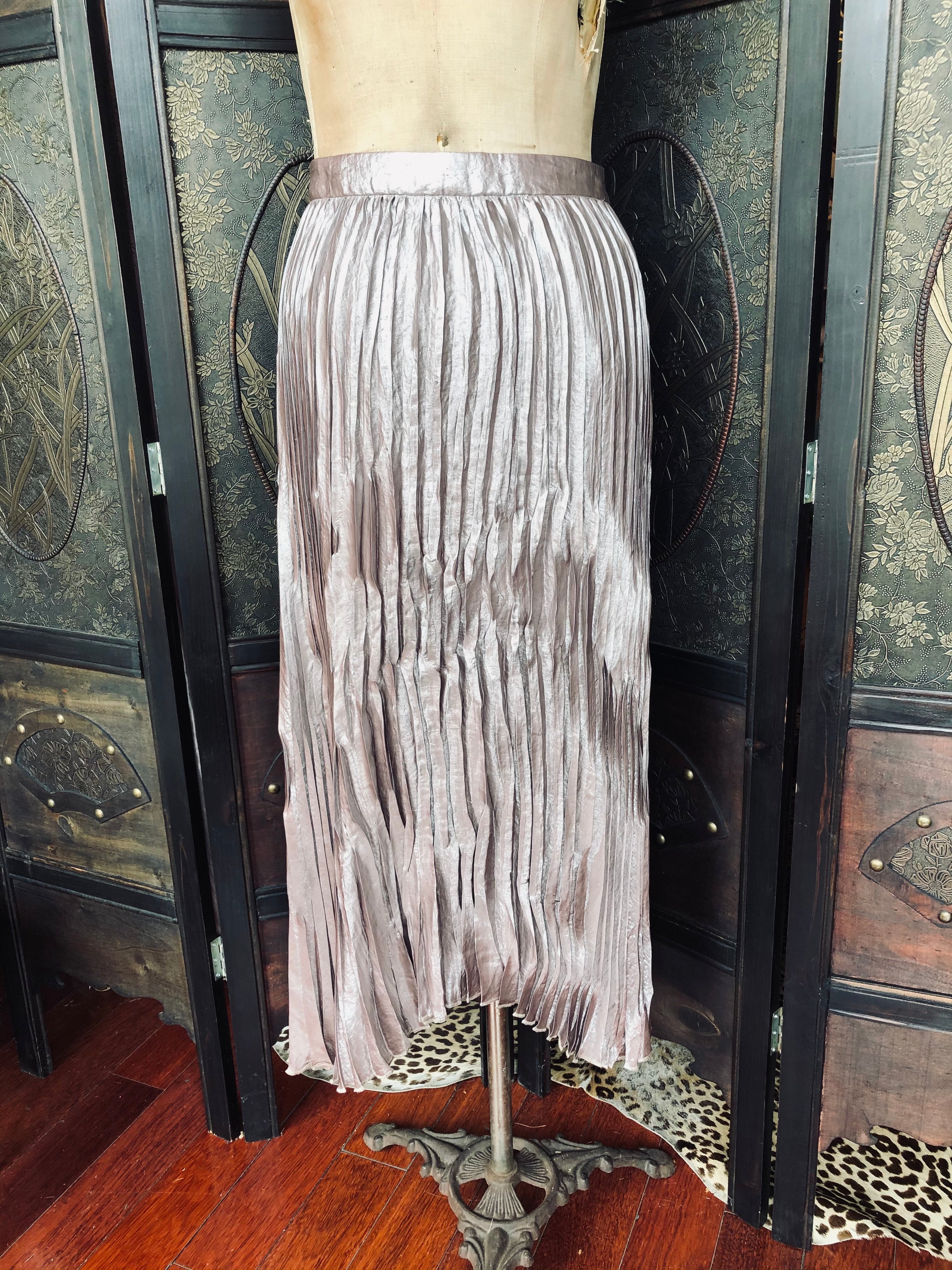 Momoni pleated midi skirt- Size 42