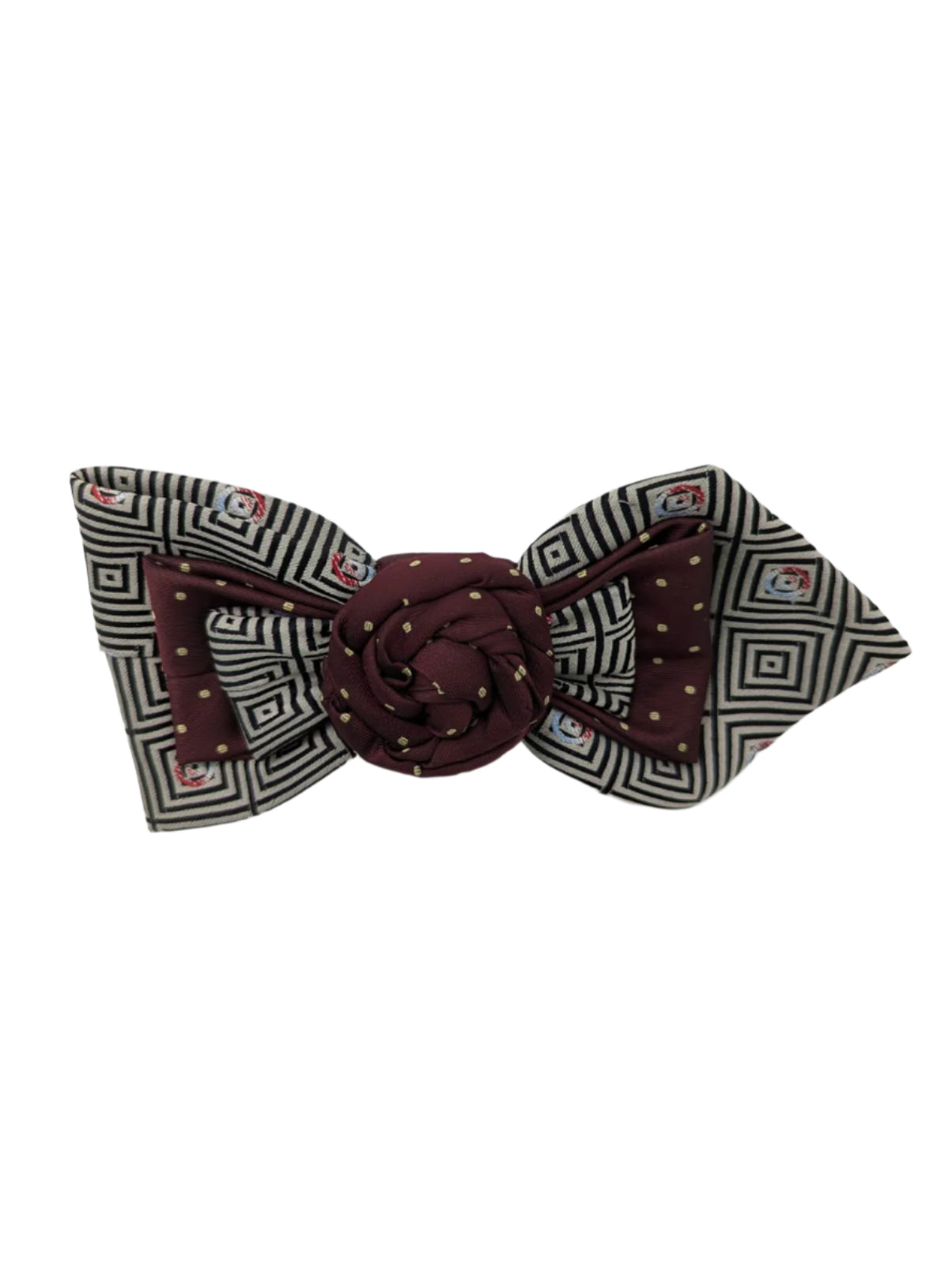 Broochella Bolivar Cravatte tie brooch pin handmade upcycled vintage designer luxury women’s men’s 