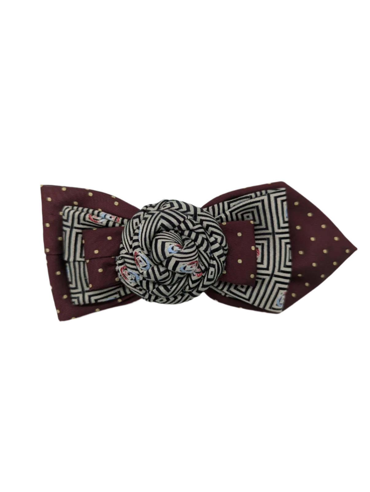 Broochella Bolivar cravatte tie brooch pin handmade up-cycled designer vintage luxury women’s men’s