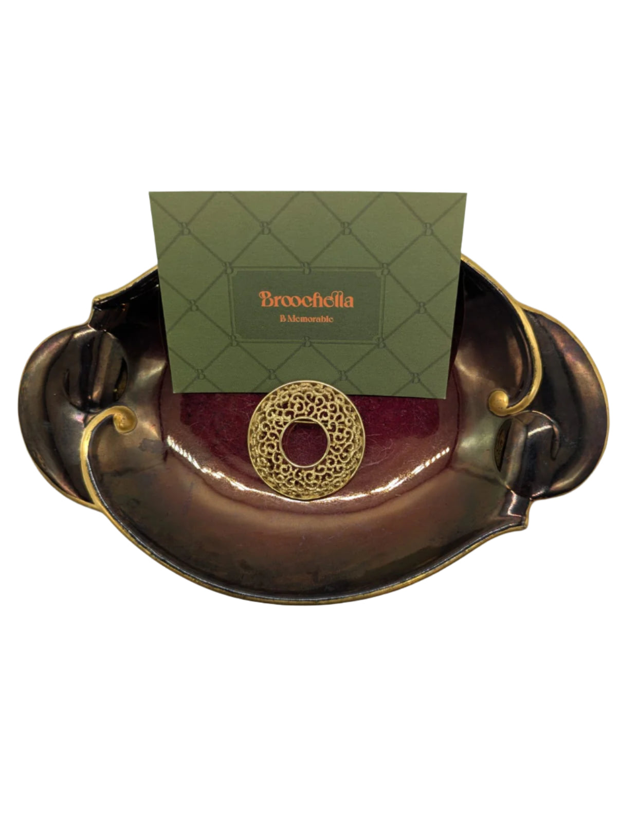 Sole di Venezia Trifari Vintage Brooch Pin