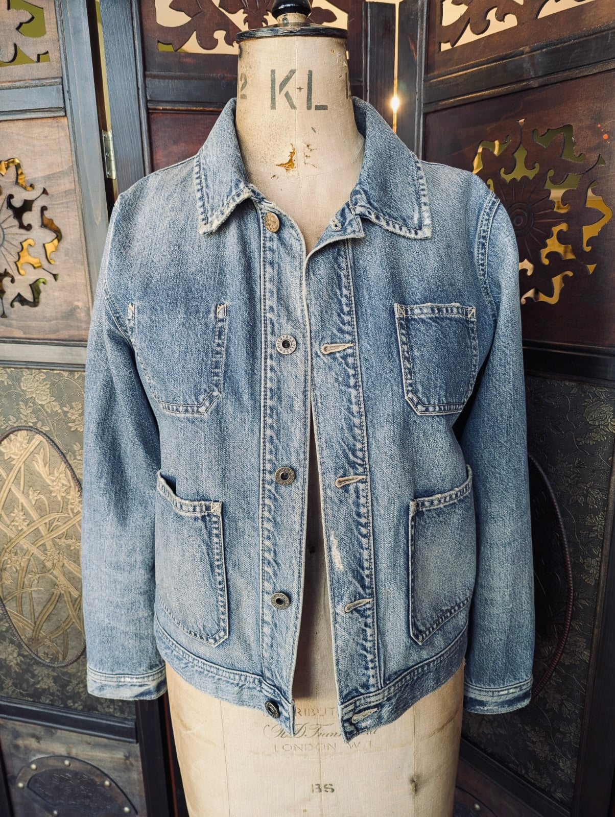 Adriano Goldschmied Vintage Wash Denim Jacket – Size M