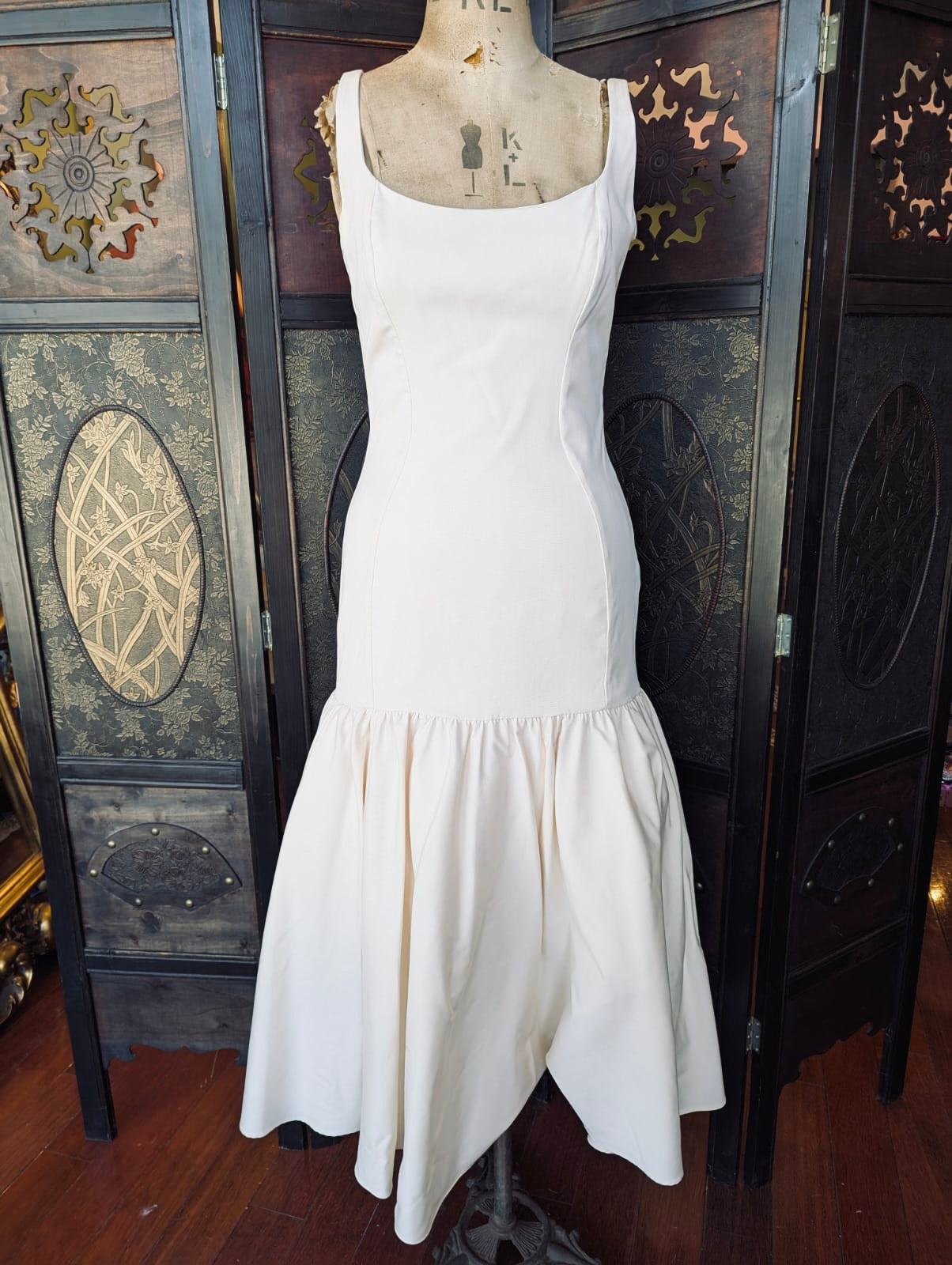 House of CB London Ivory Dress – Size M