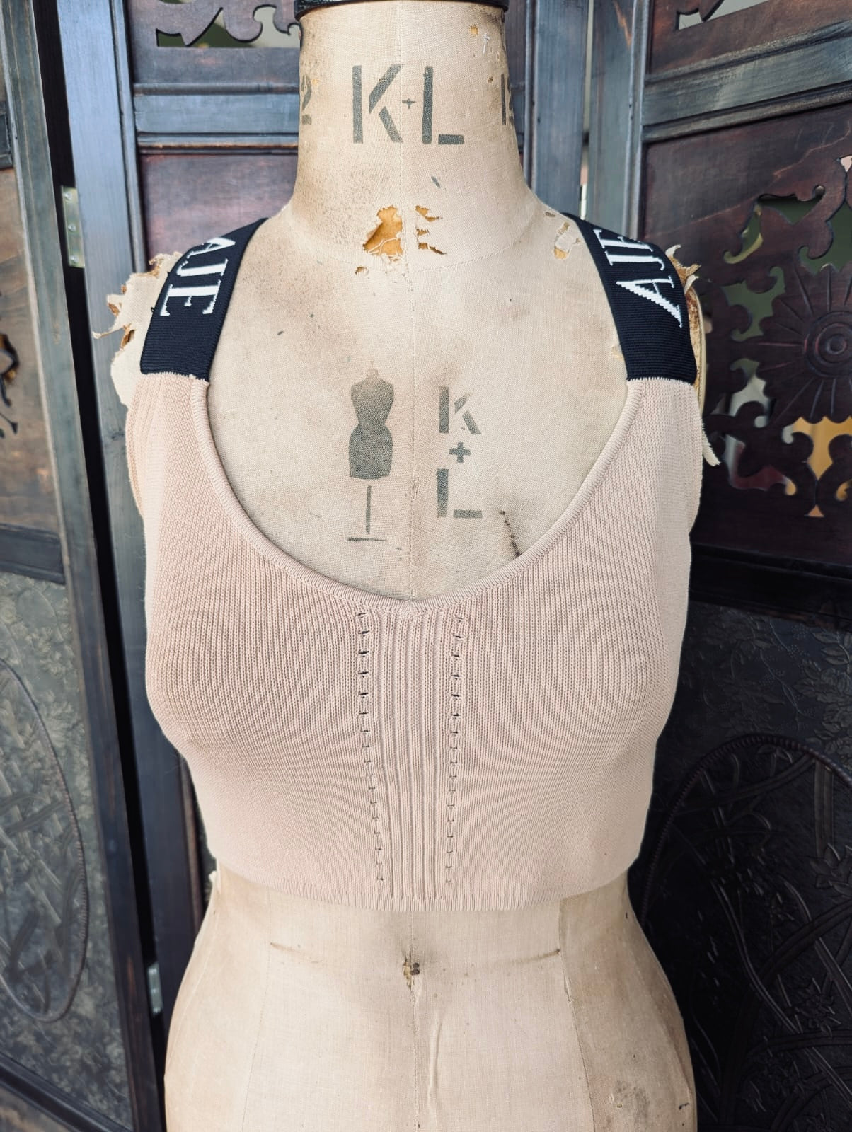 Aje Logo Strap Crop Top – Small