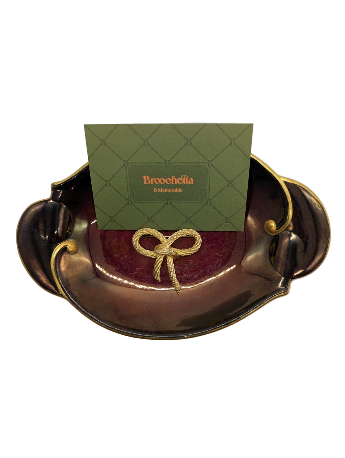 Broochella dior gold tone metal vintage costume brooch pin men's women's luxury designer 