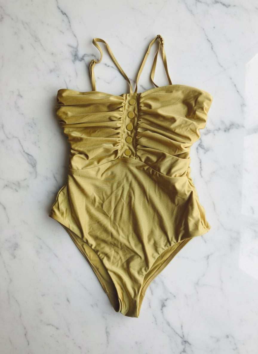 Zimmerman One Piece Swimsuit Mustard Yellow- AU 12
