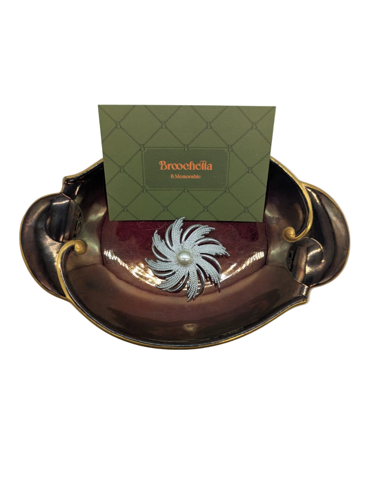 Broochella Sarah Coventry vintage silver brooch men's women's luxury designer