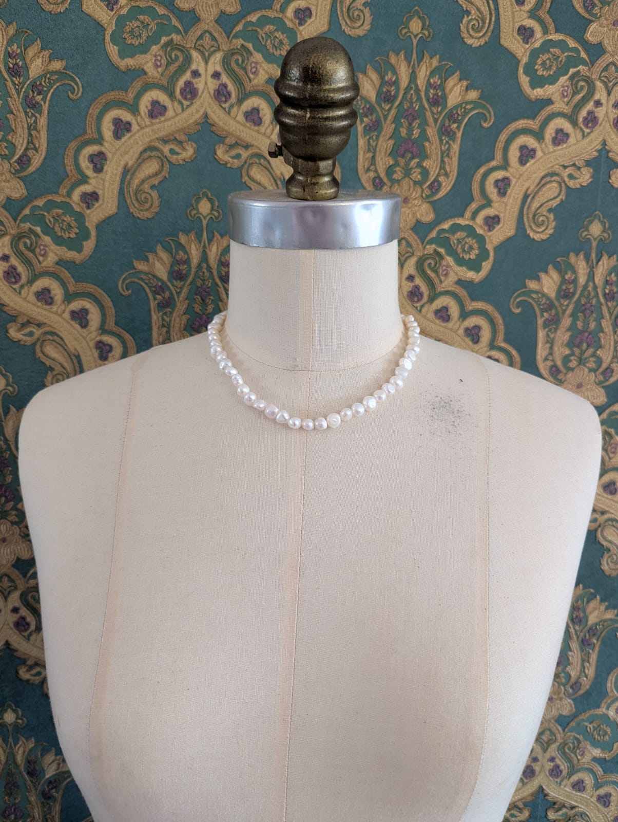 Freshwater Pearl Mixed Shape Necklace- 45 cm