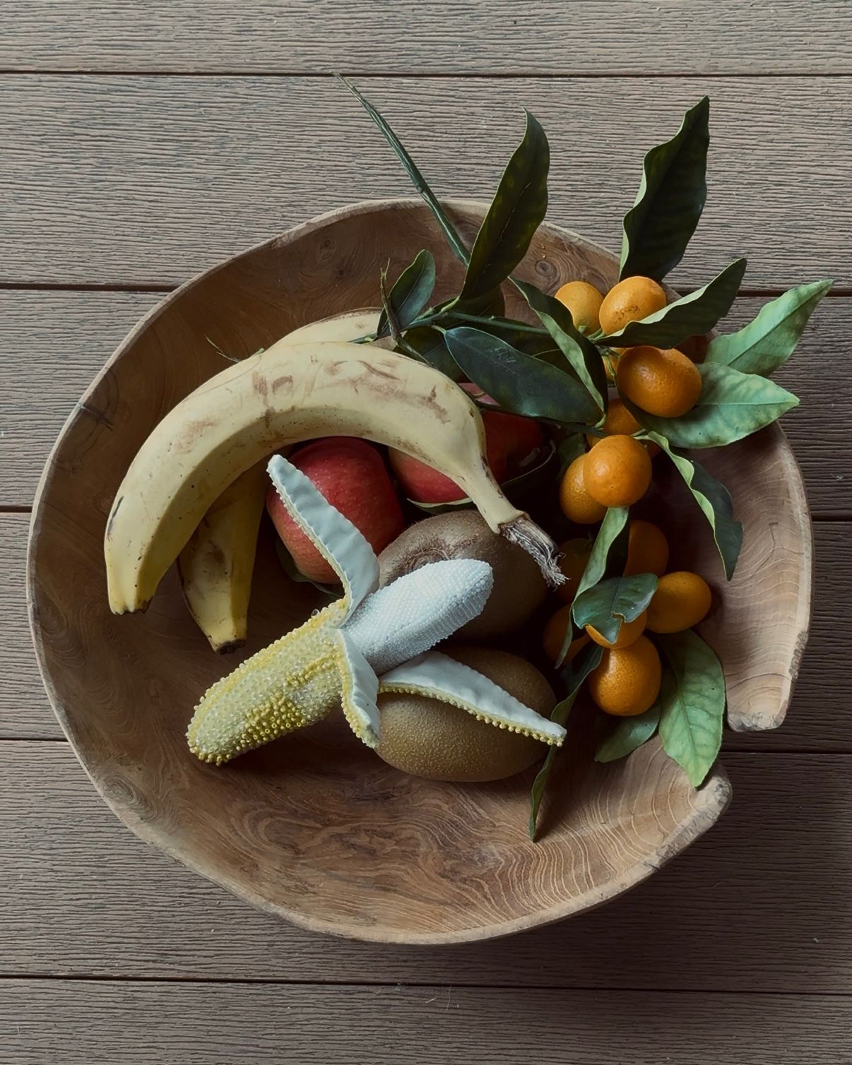 Tropicana Banana Brooch Pin