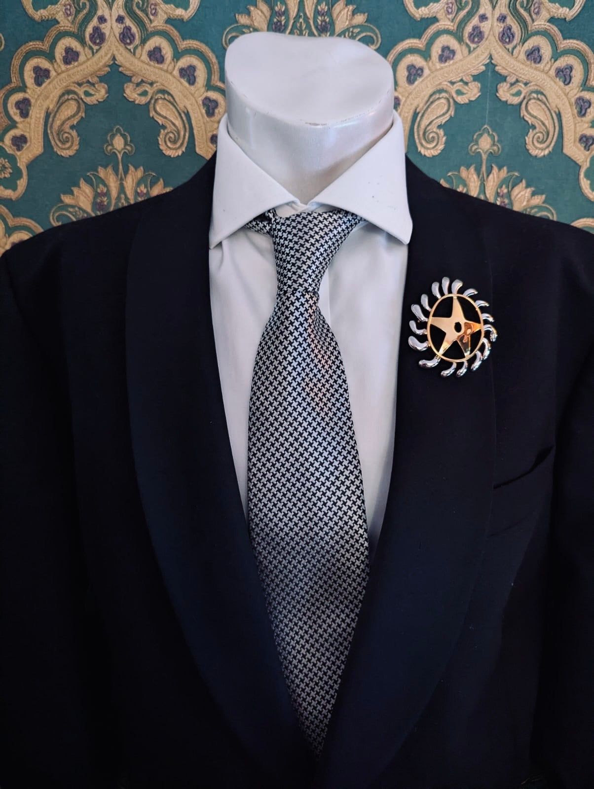 Men's Brooches with Meaning - Welcoming Change